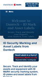 Mobile Screenshot of idmark.com
